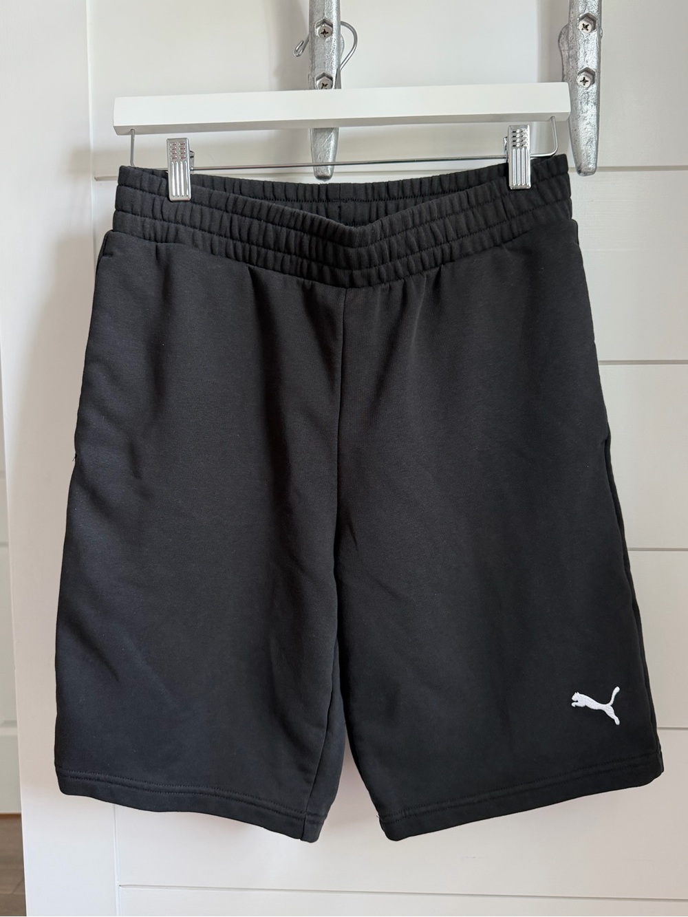Men’s Puma Fleece Short in Black. Size M